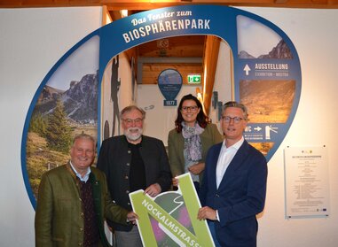 Eröffnung Ausstellung "Das Fenster zum Biosphärenpark" | © Biosphärenpark Nockberge, Monika Brandstätter