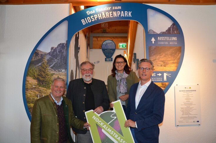 Eröffnung Ausstellung "Das Fenster zum Biosphärenpark" | © Biosphärenpark Nockberge, Monika Brandstätter